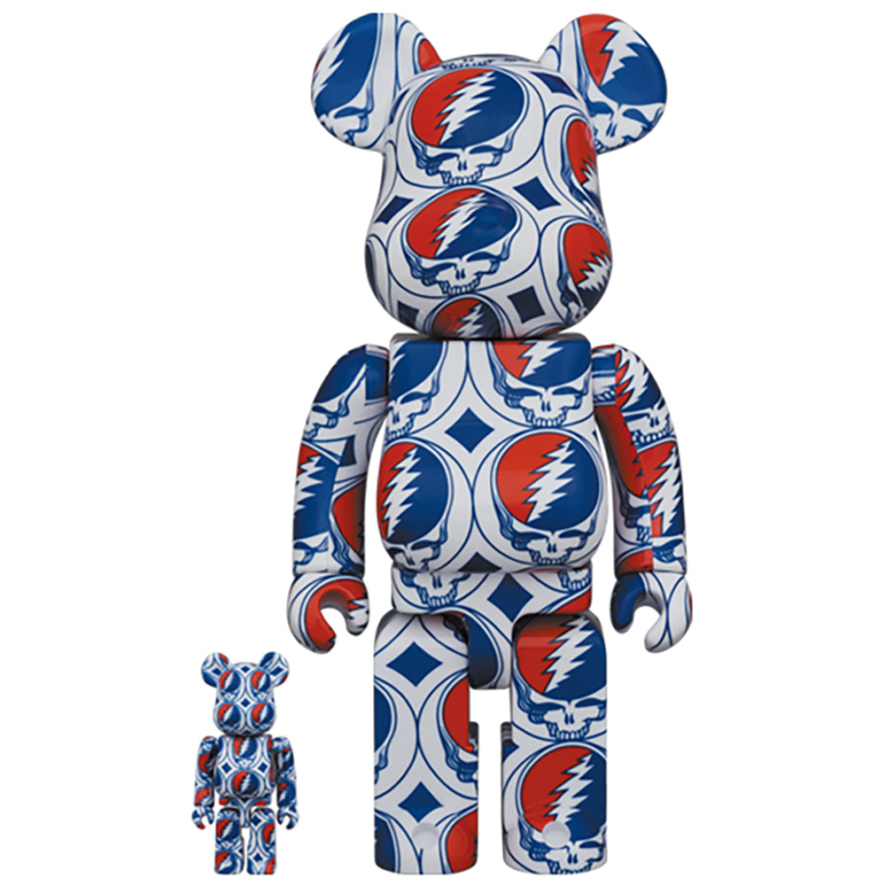 【現貨】BE@RBRICK GRATEFUL DEAD (STEAL YOUR FACE) 100% & 400% (⭐限定激減優惠⭐)
