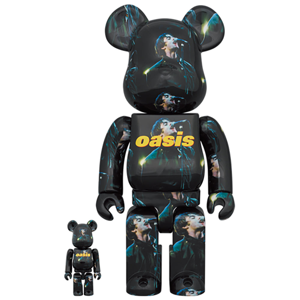 【現貨】BE@RBRICK OASIS KNEBWORTH 1996 (Liam Gallagher) 100% & 400% (⭐限定激減優惠⭐)