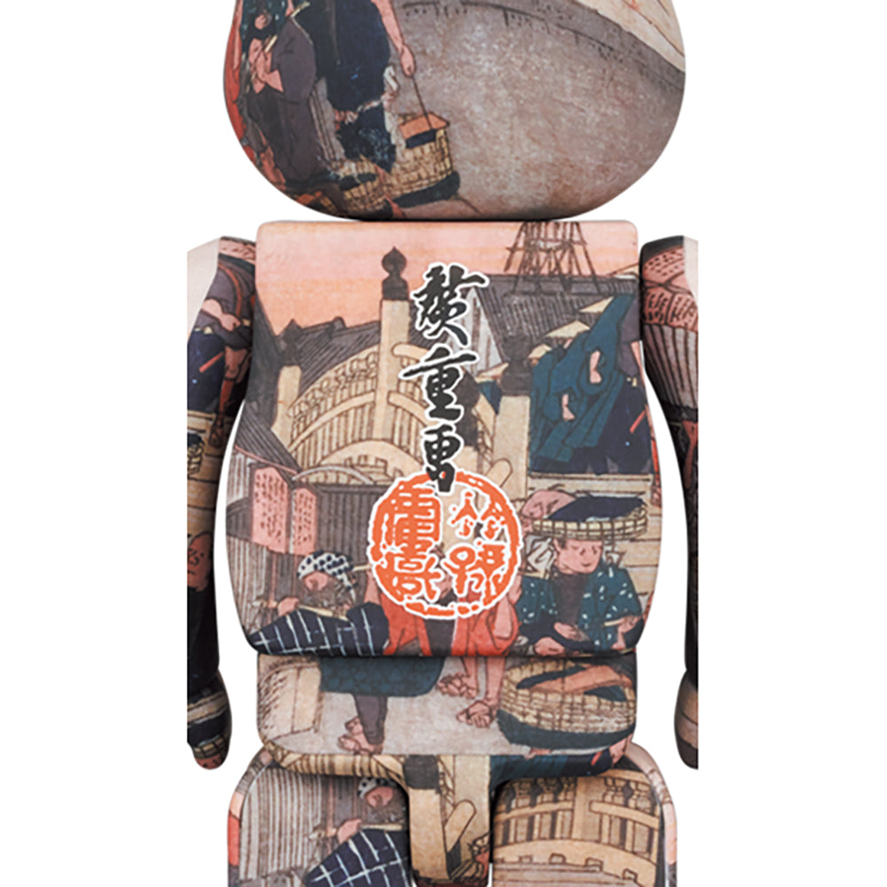 【現貨】東京國立博物館 BE@RBRICK 歌川広重「東海道五十三次」日本橋 100% & 400% (⭐限定激減優惠⭐)