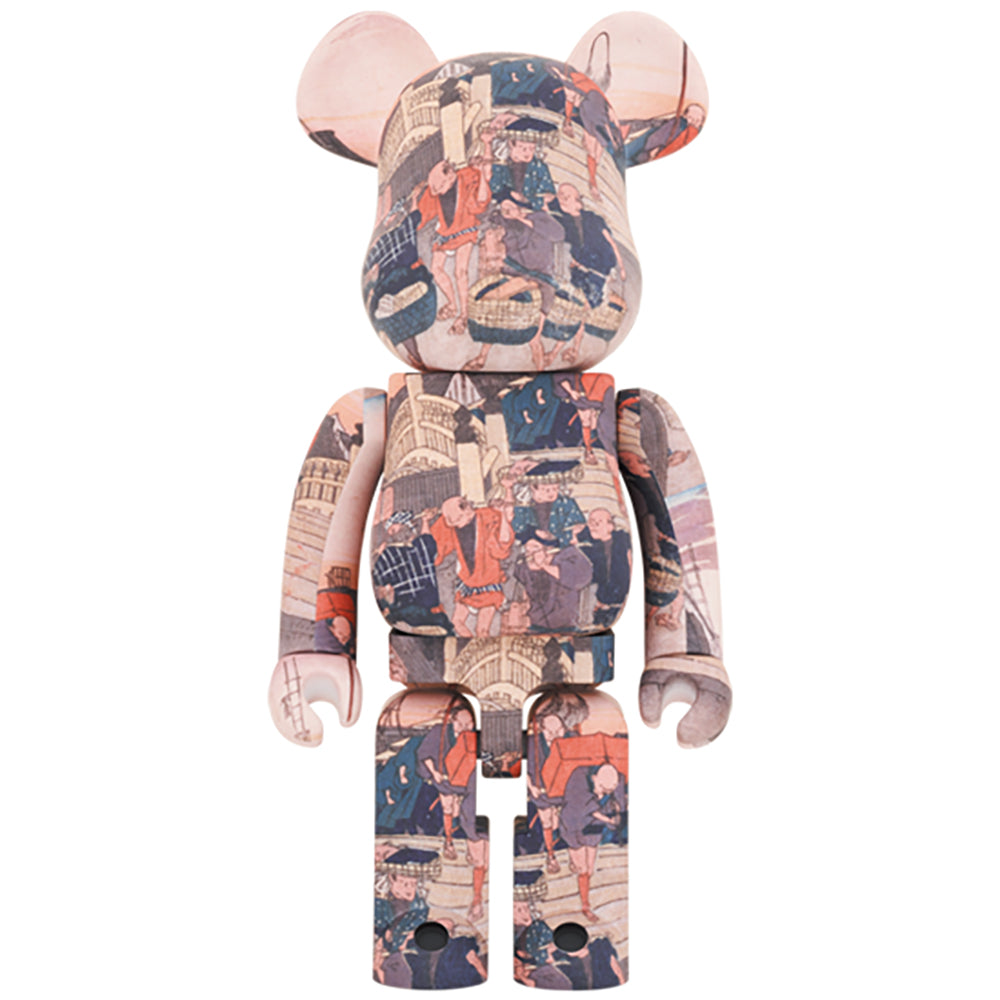 【現貨】東京國立博物館 BE@RBRICK 歌川広重「東海道五十三次」日本橋 1000% (⭐限定激減優惠⭐)