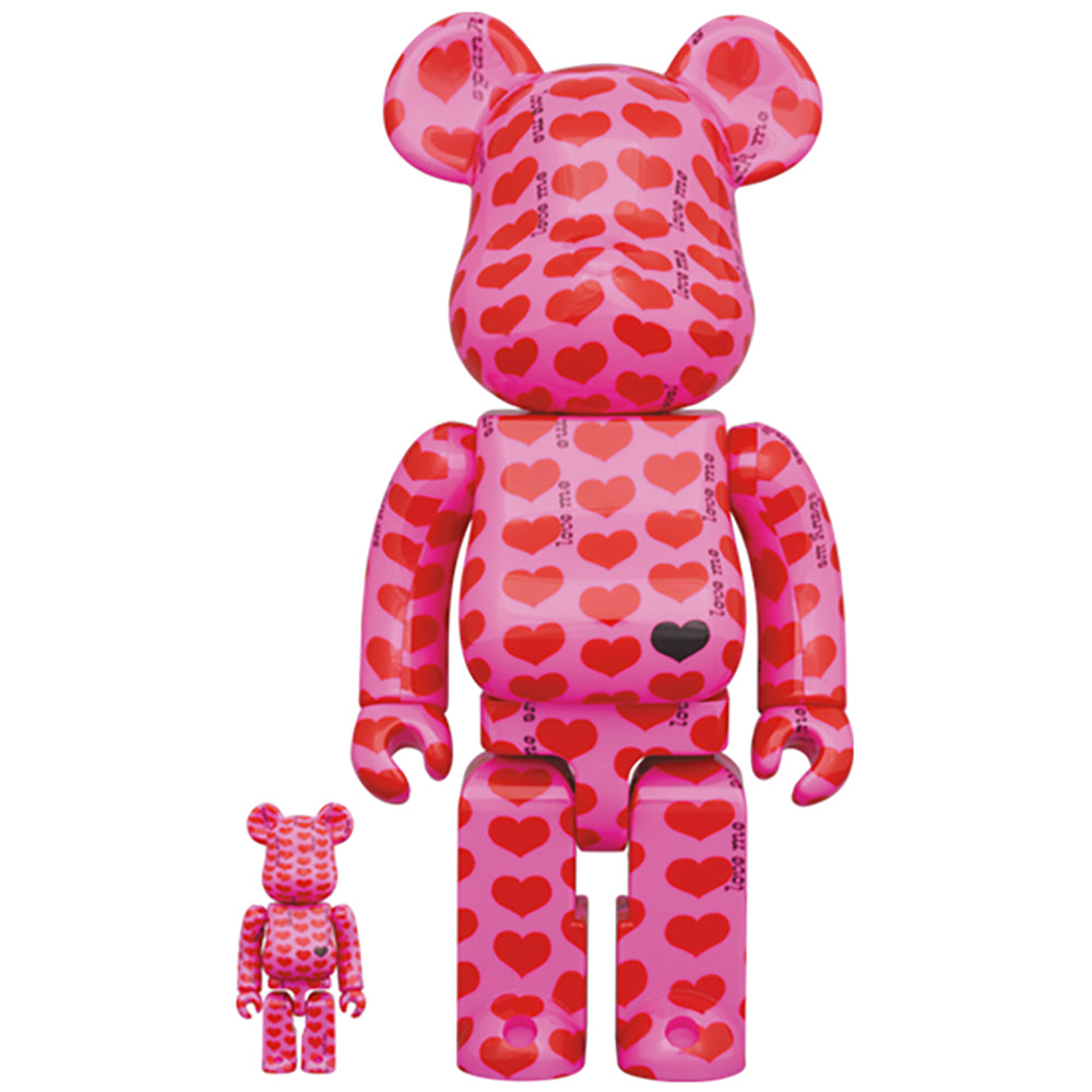 【現貨】BE@RBRICK Pink Heart 100% & 400%