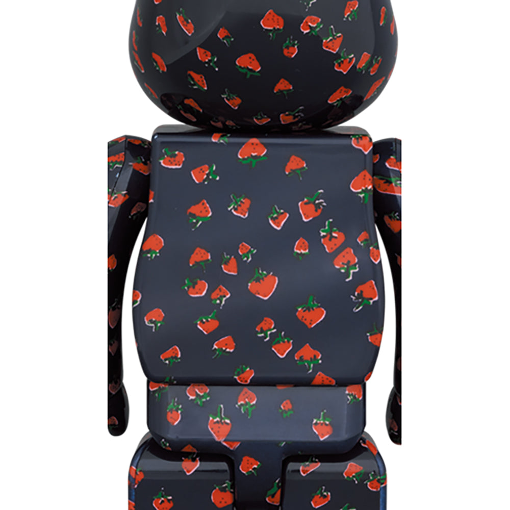 【現貨】BE@RBRICK MUVEIL "Strawberry Pattern" 100% & 400%