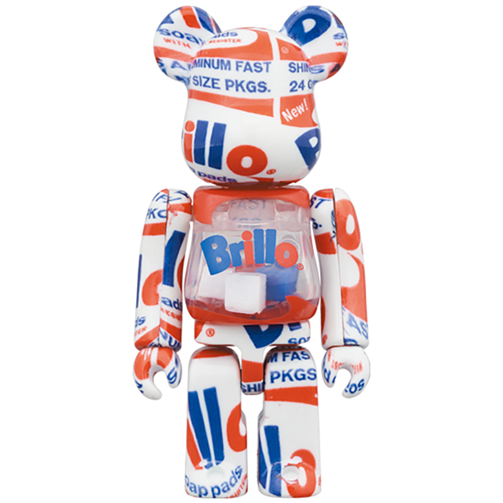 【現貨】BE@RBRICK ANDY WARHOL "Brillo" 2022 100% & 400%