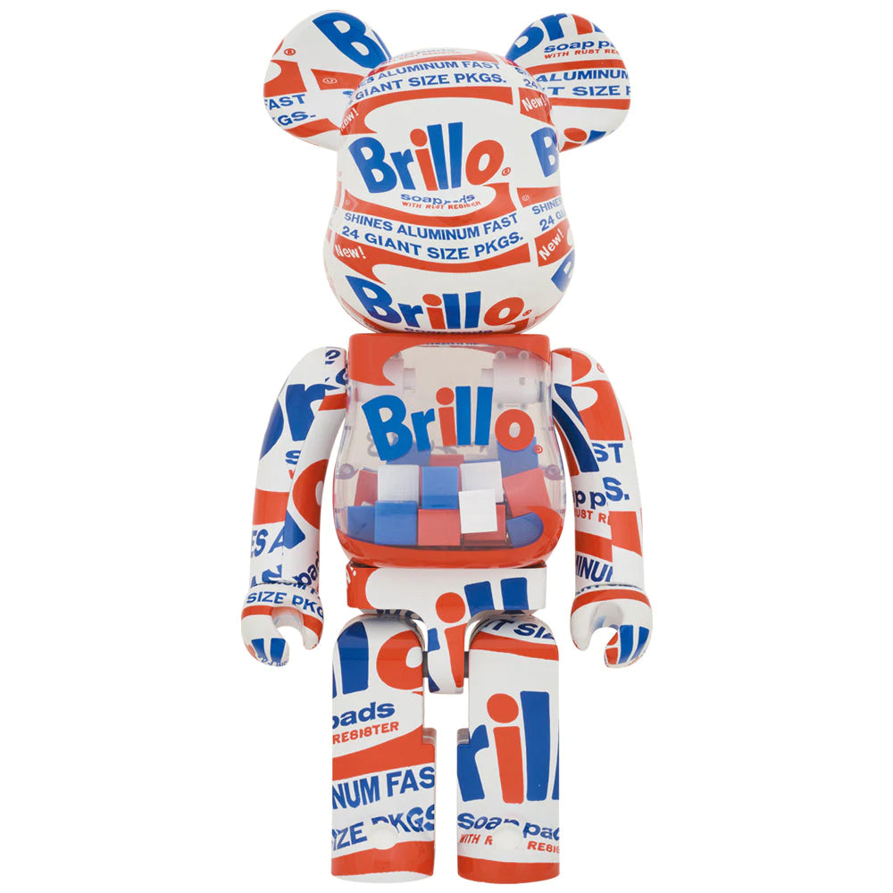 【現貨】BE@RBRICK ANDY WARHOL "Brillo" 2022 1000% (⭐限定激減優惠⭐)