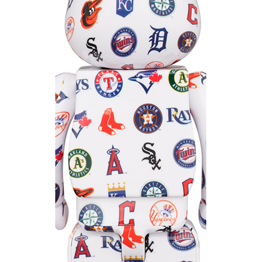 【現貨】BE@RBRICK MLB AMERICAN LEAGUE (TM) 100% & 400%