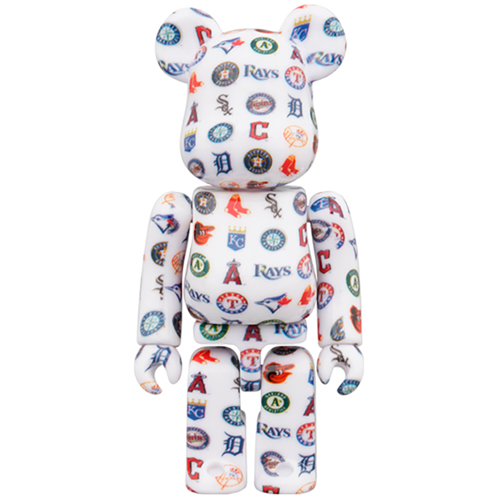 【現貨】BE@RBRICK MLB AMERICAN LEAGUE (TM) 100% & 400%