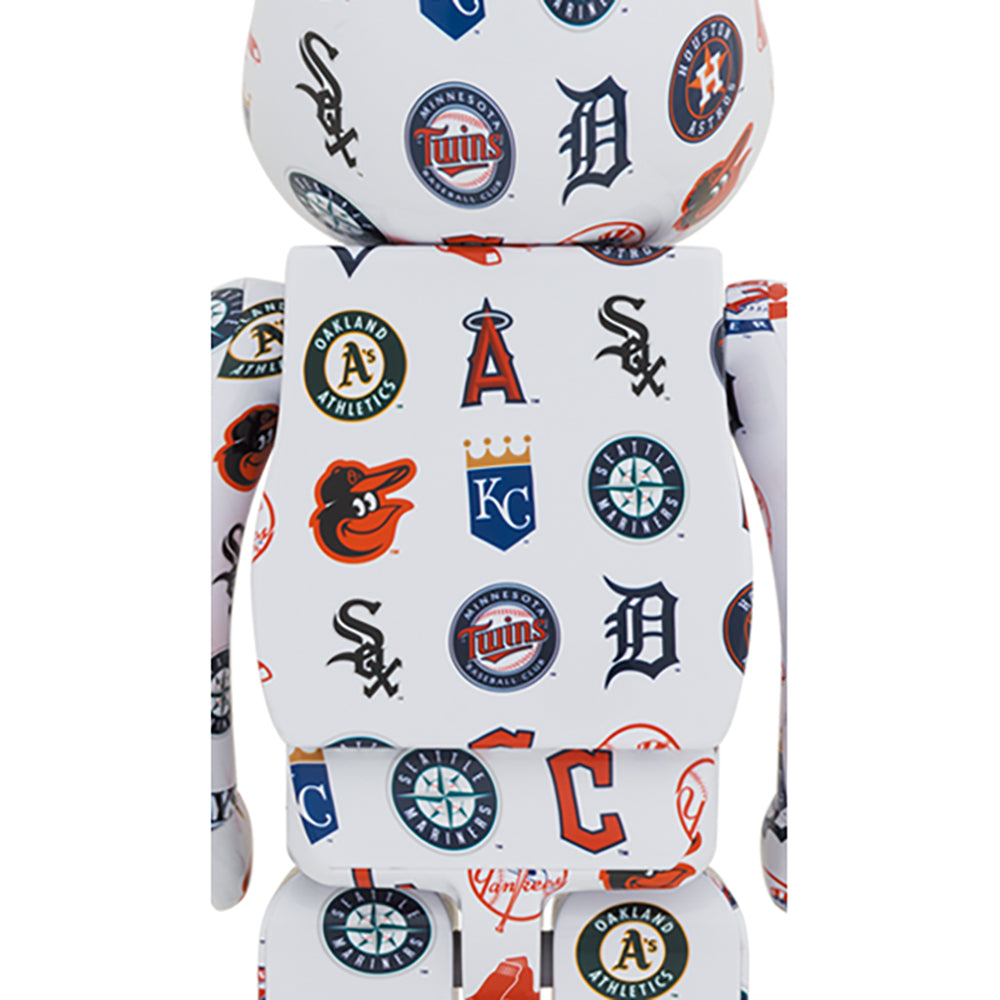 【現貨】BE@RBRICK MLB AMERICAN LEAGUE (TM) 1000%