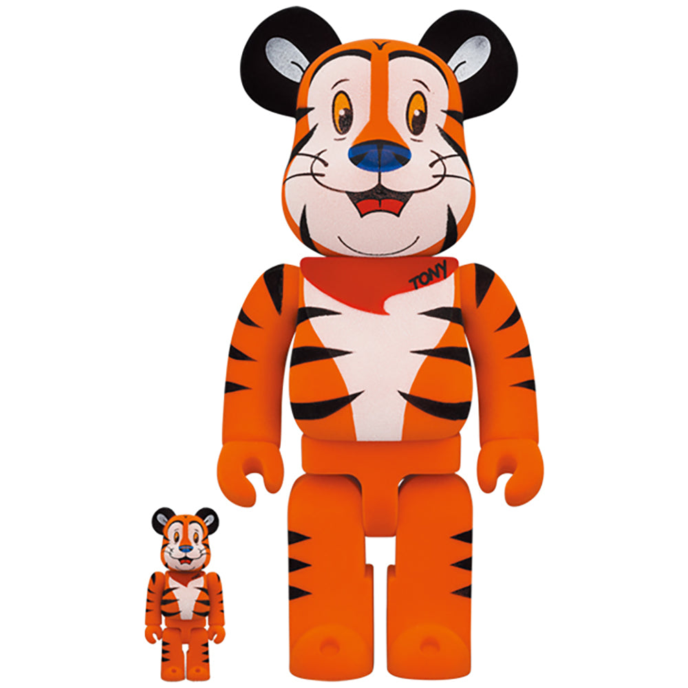 BE@RBRICK TONY THE TIGER FLOCKY Ver. 100% & 400%