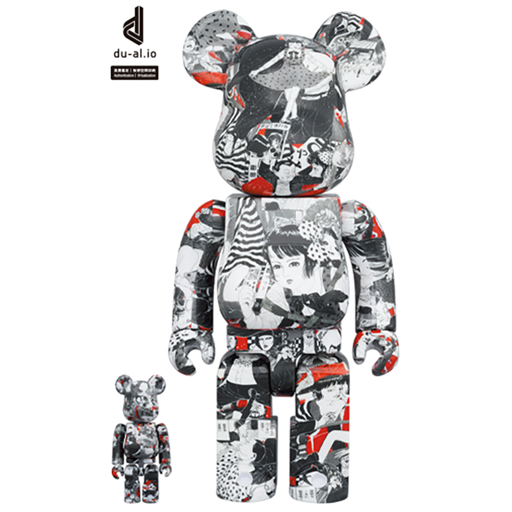 BE@RBRICK MEEWEE×Suehiro Maruo 少女椿 100% & 400%