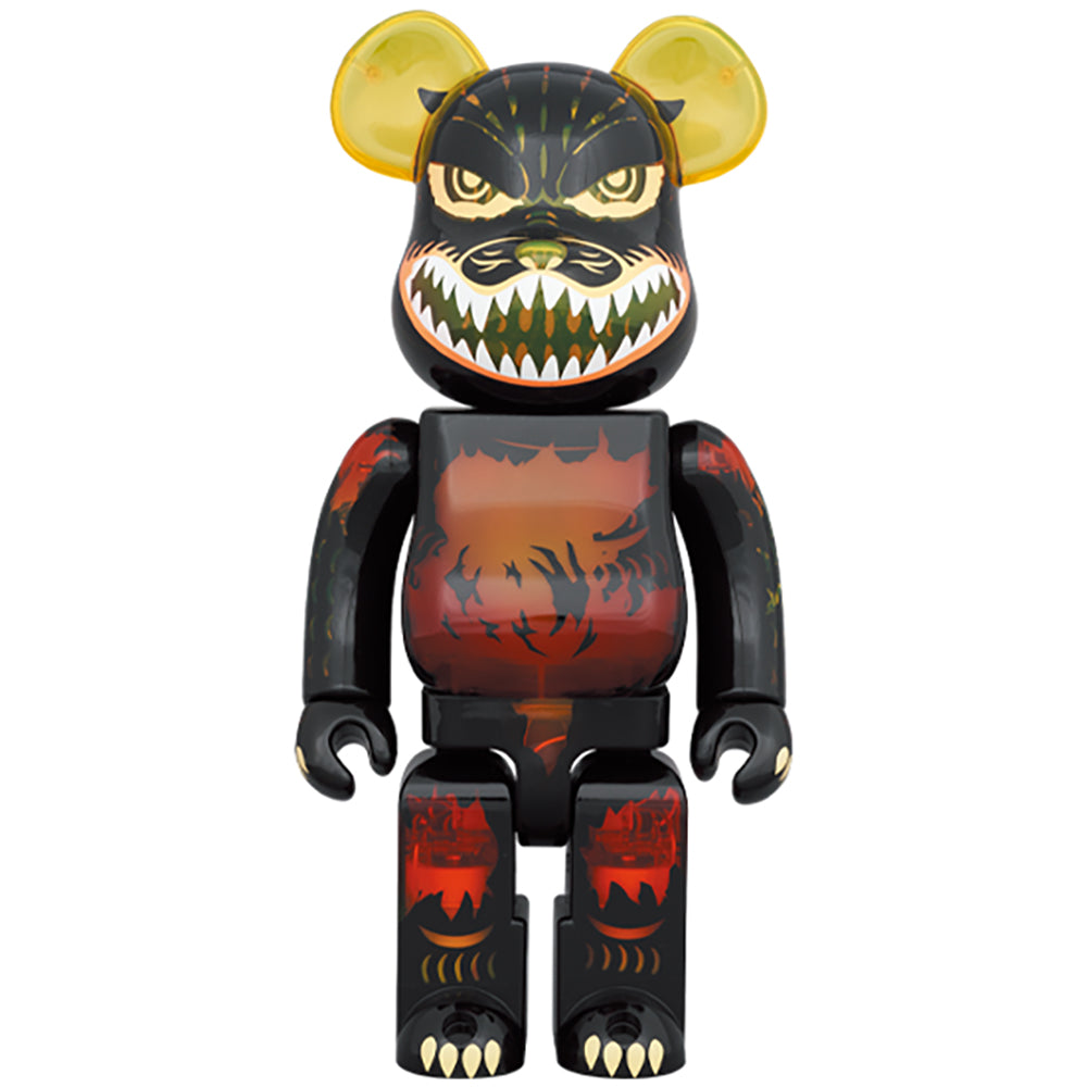 BE@RBRICK Godzilla (Meltdown: Clear yellow ver.)  400%