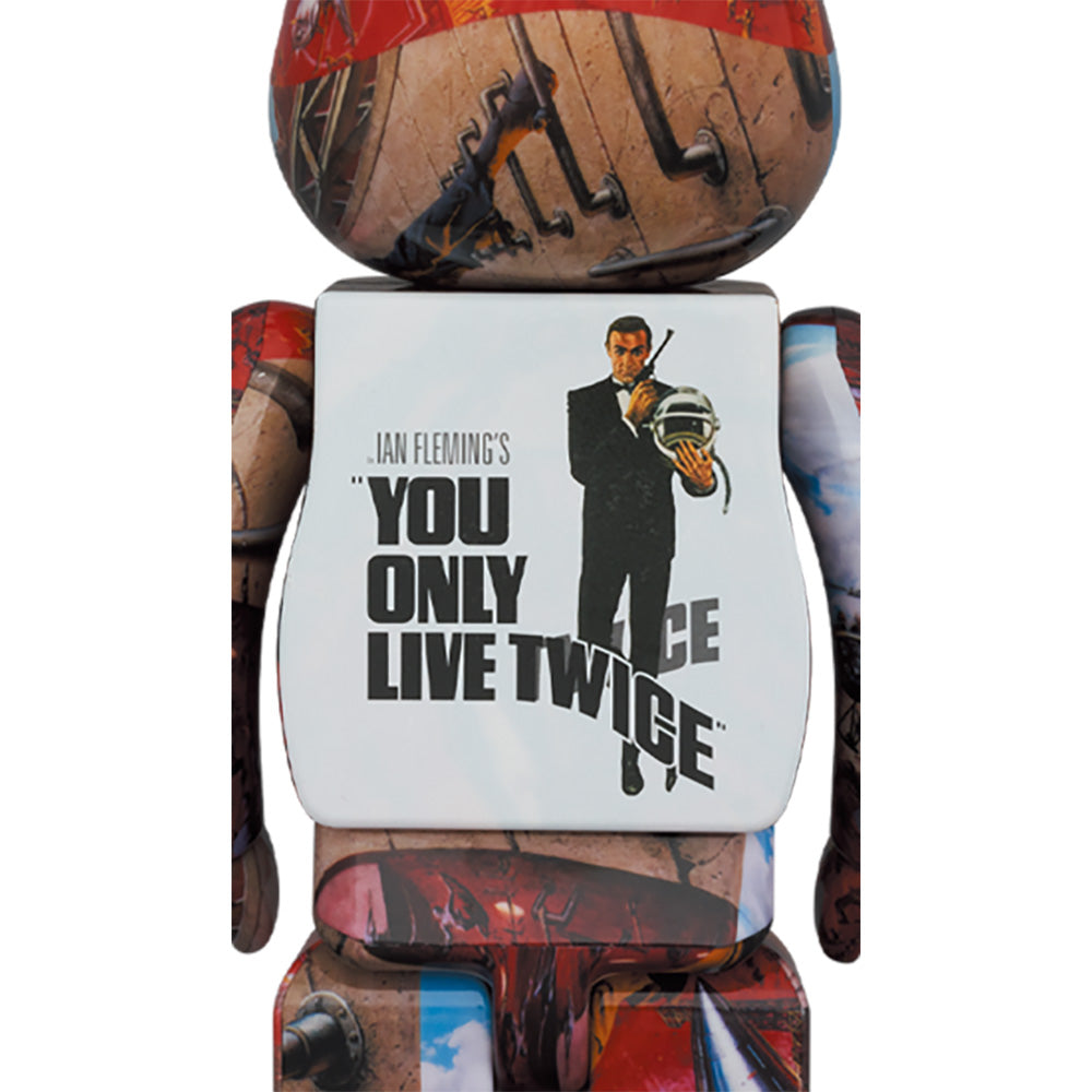 BE@RBRICK 007 "YOU ONLY LIVE TWICE" 100% & 400%