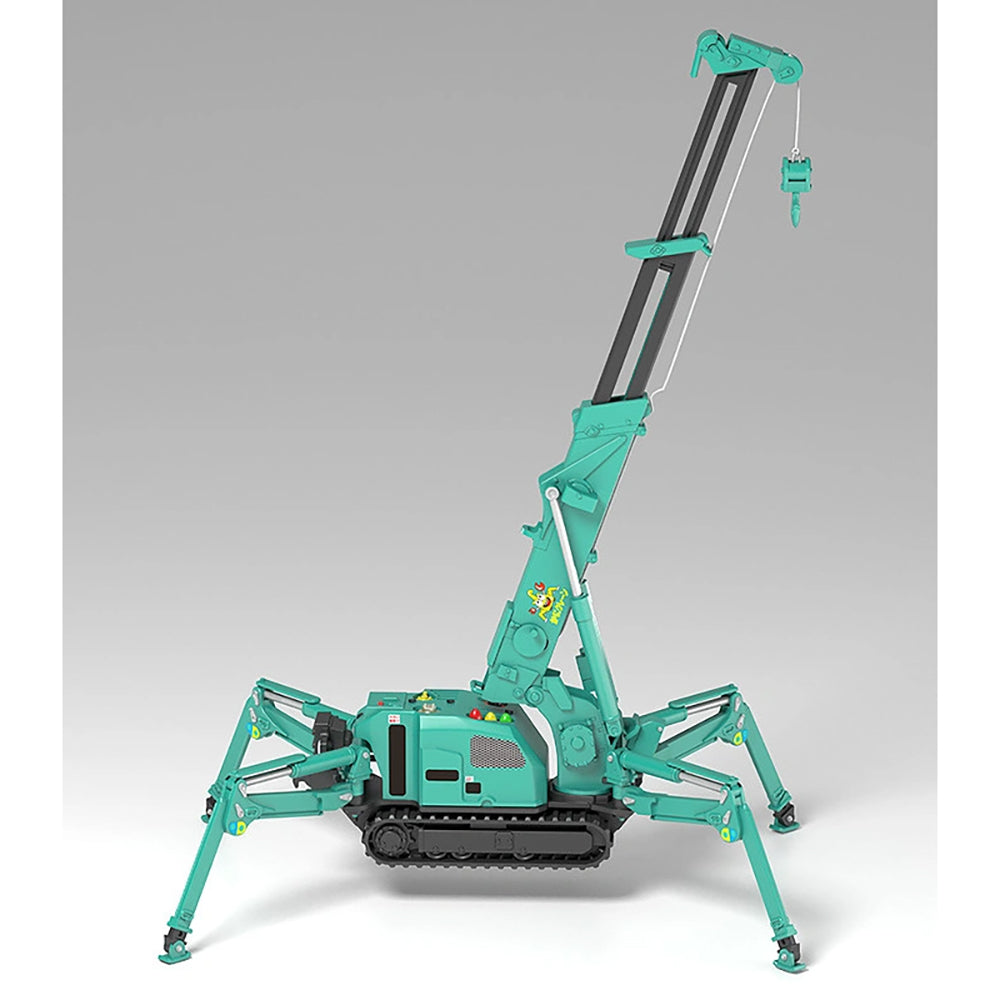 MODEROID 前田製作所 蜘蛛吊車(綠色)(1/20比例模型)