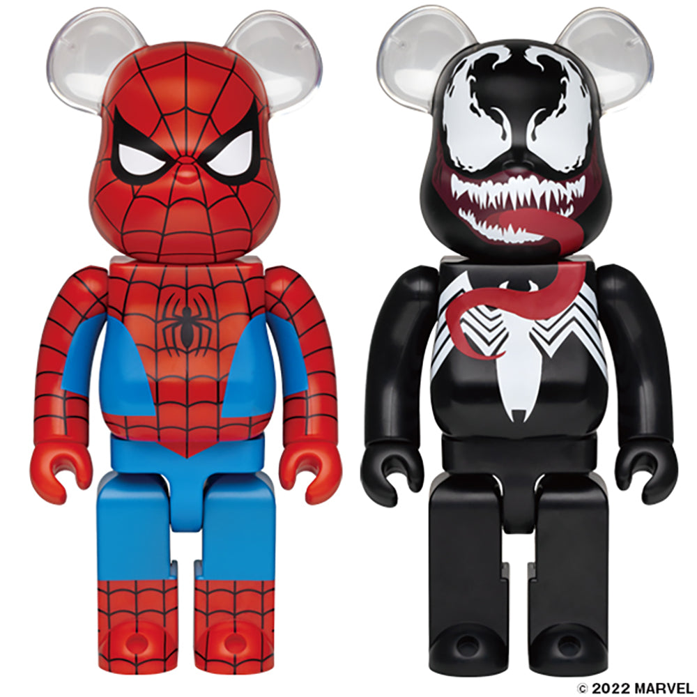「SP賞」BE@RBRICK 400% Spiderman 及 「L@ST賞」BE@RBRICK 400% Venom 套裝【共2款】