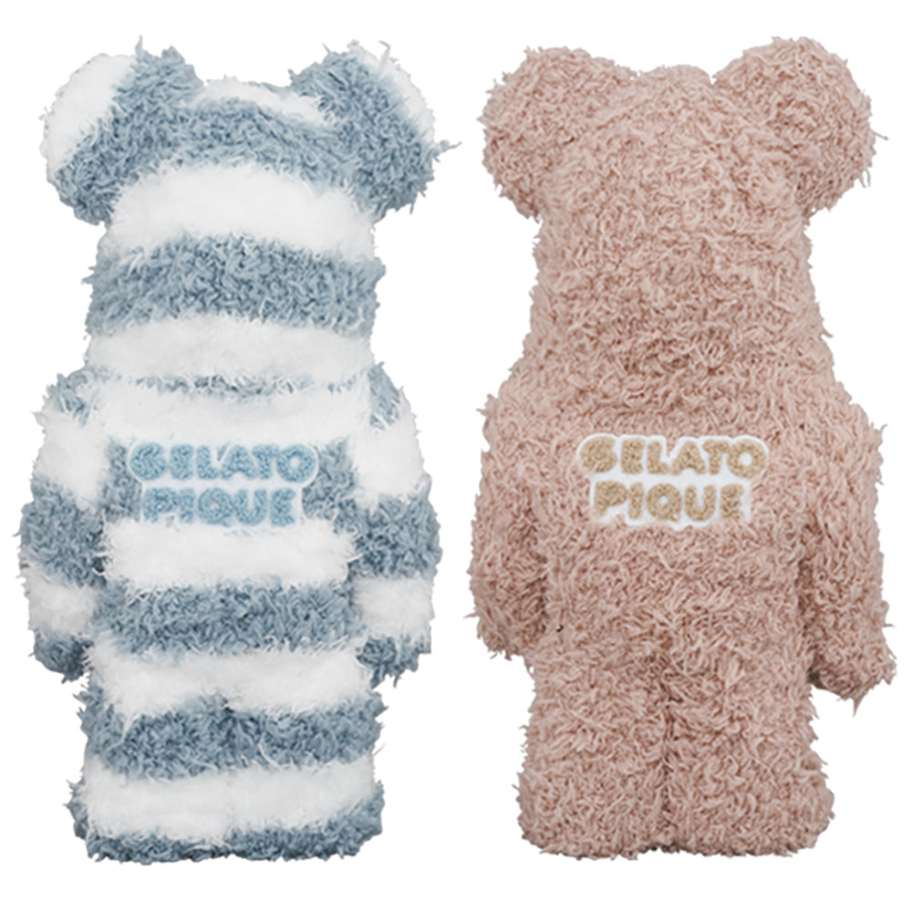 【現貨】GELATO PIQUE × BE@RBRICK Beige 及 Mint White 400% 一對發售
