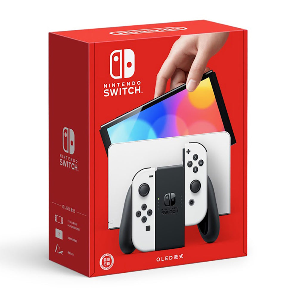 現貨】Nintendo Switch（OLED款式）白色主機(Switch聖誕大割引⭐) – T