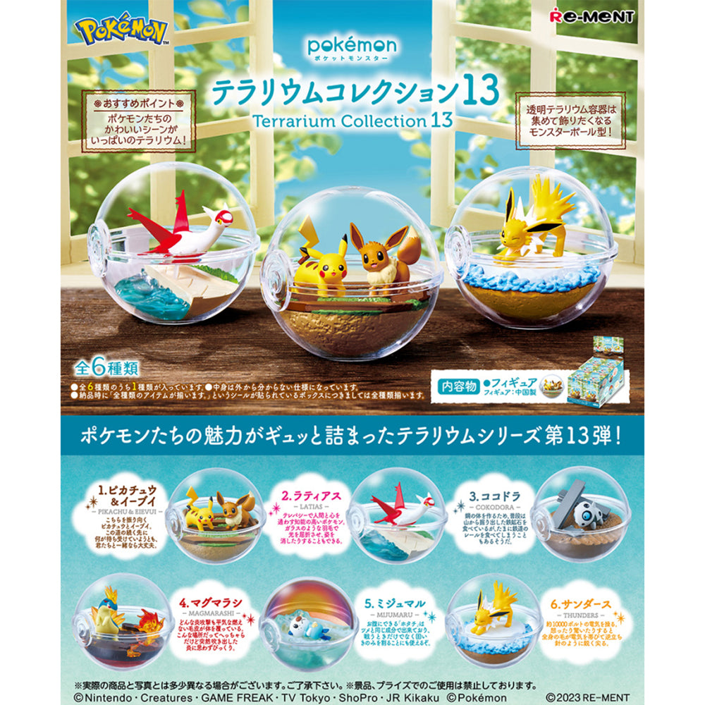 【現貨】POKEMON Terrarium 13 (商品以每6盒(原箱)為單位下單)