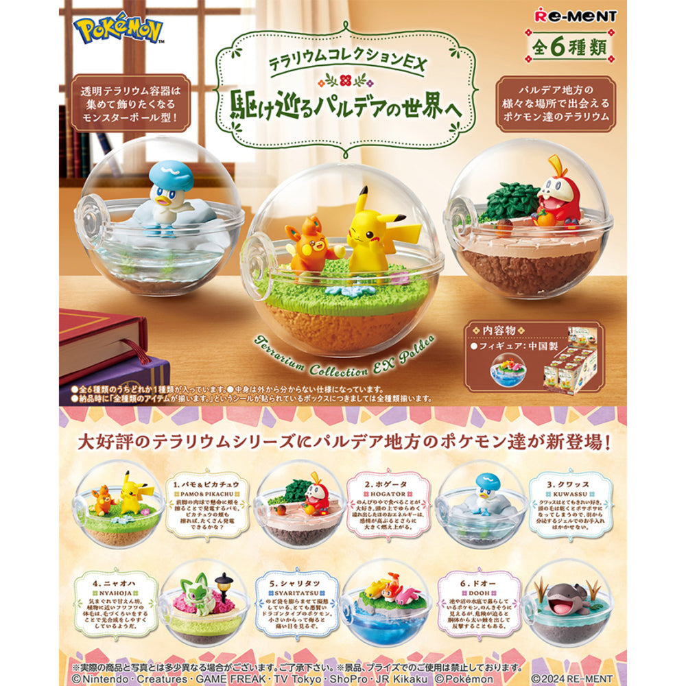 【現貨】POKEMON Terrarium EX Paldea(商品以每6盒(原箱)為單位下單)
