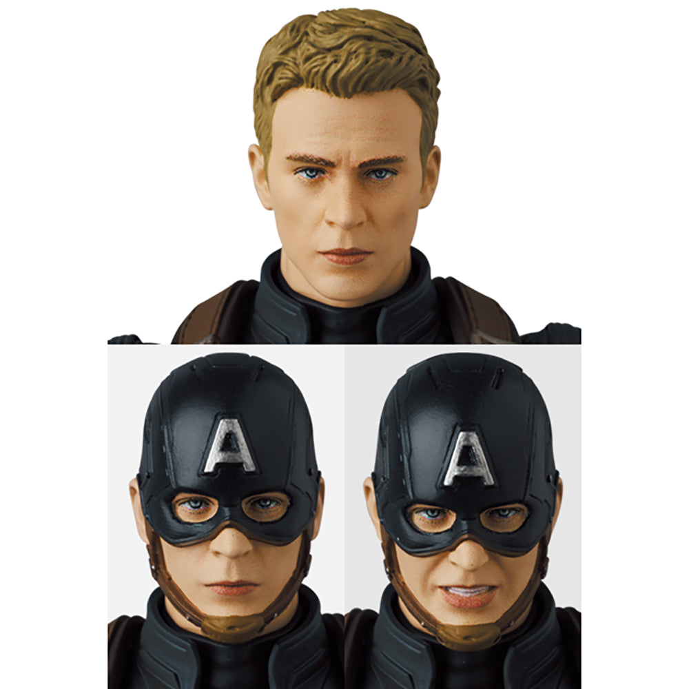 MAFEX Captain America (Stealth Suit)