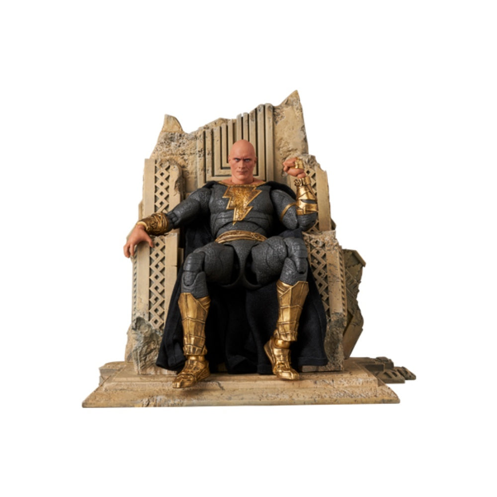 MAFEX BLACK ADAM (GOLD SUIT)