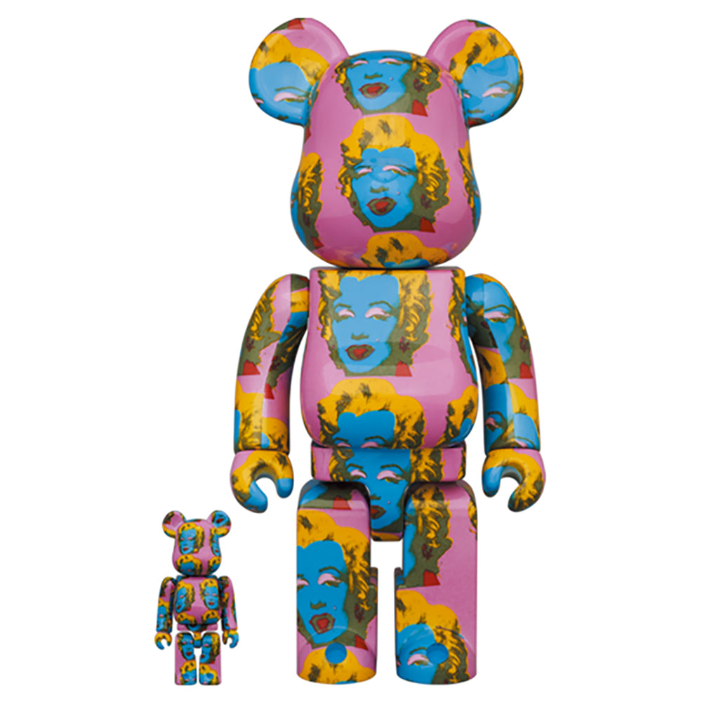 【現貨】BE@RBRICK Andy Warhol Marilyn Monroe #2 100％ & 400％