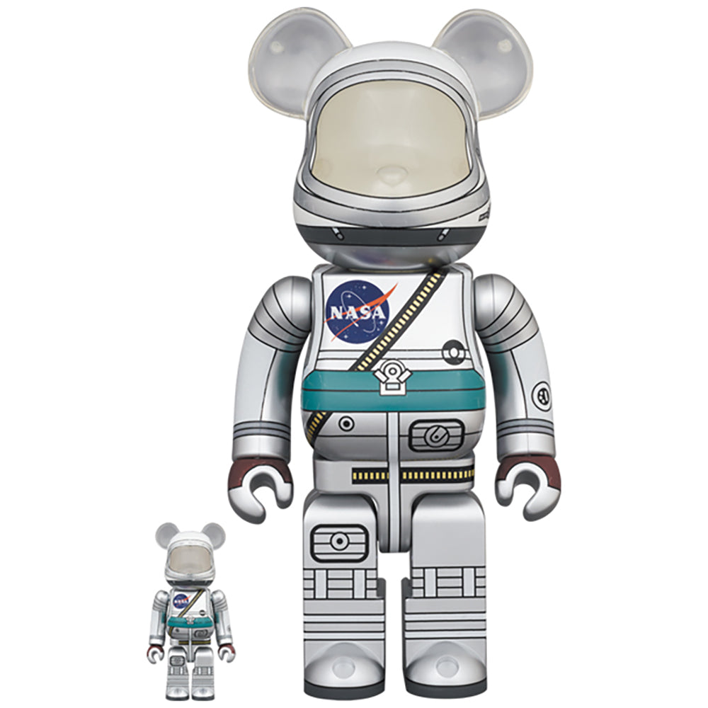 【現貨】BE@RBRICK PROJECT MERCURY ASTRONAUT 100% & 400%  (⭐限定激減優惠⭐)
