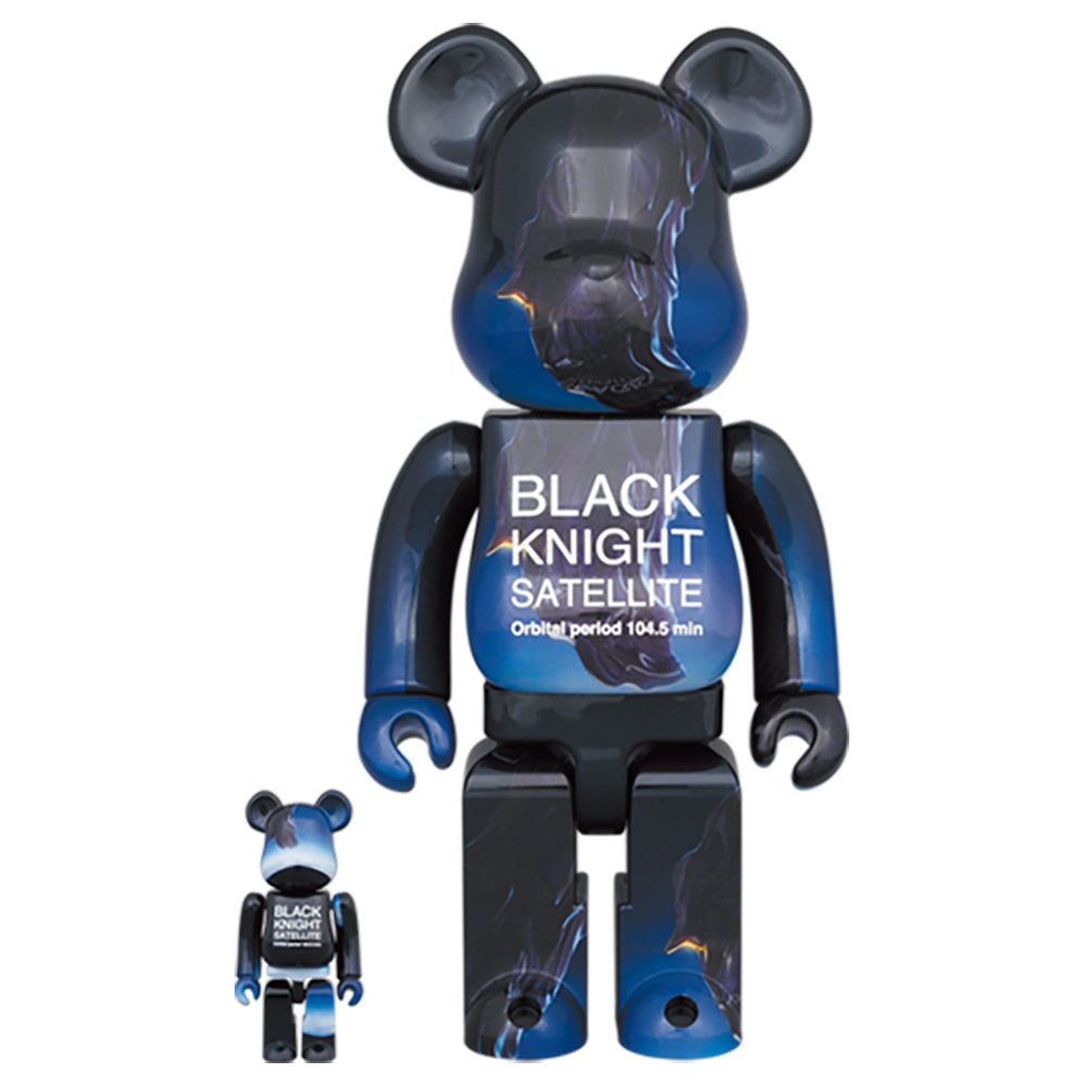 【現貨】BE@RBRICK BLACK KNIGHT SATELLITE 100% & 400% (⭐限定激減優惠⭐)