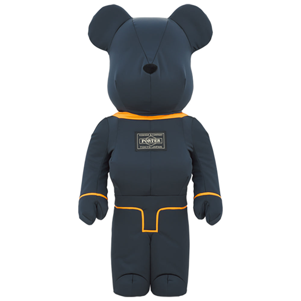 【現貨】BE@RBRICK PORTER TANKER IRON BLUE Special Edition 1000％