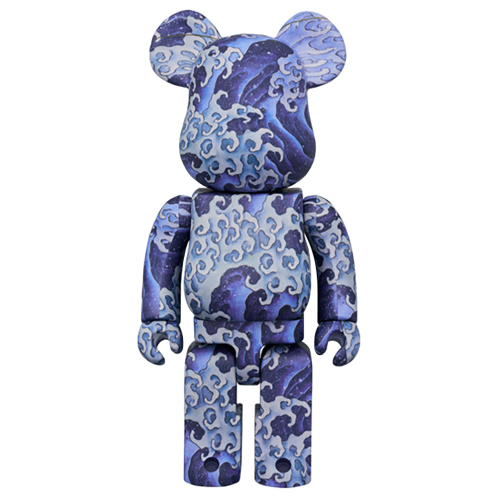 BE@RBRICK 葛飾北斎 「冨嶽三十六景 山下白雨」黑富士 100％ & 400％