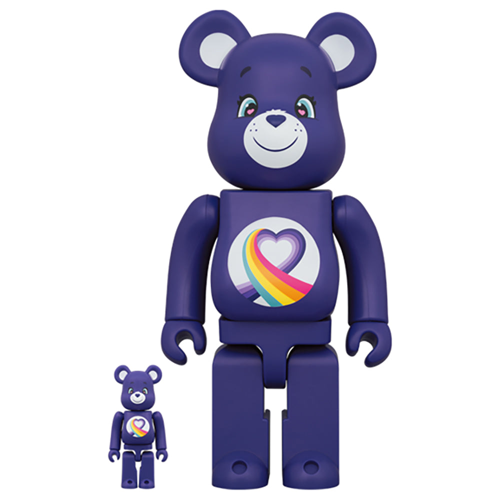 BE@RBRICK Care Bears(TM) Rainbow Heart Bear(TM) 100％ & 400％