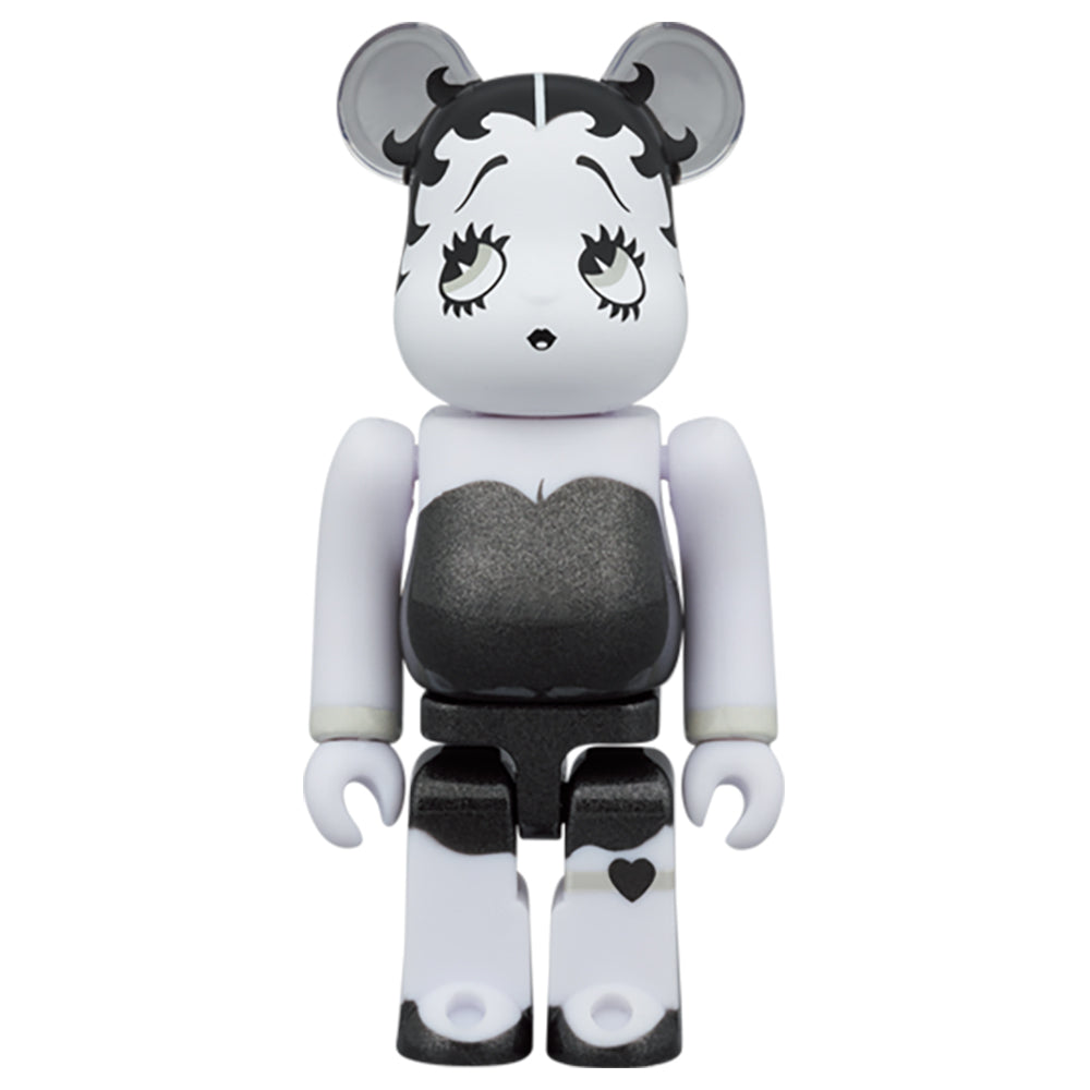 BE@RBRICK Betty Boop(TM) BLACK & WHITE Ver. 100％ & 400％