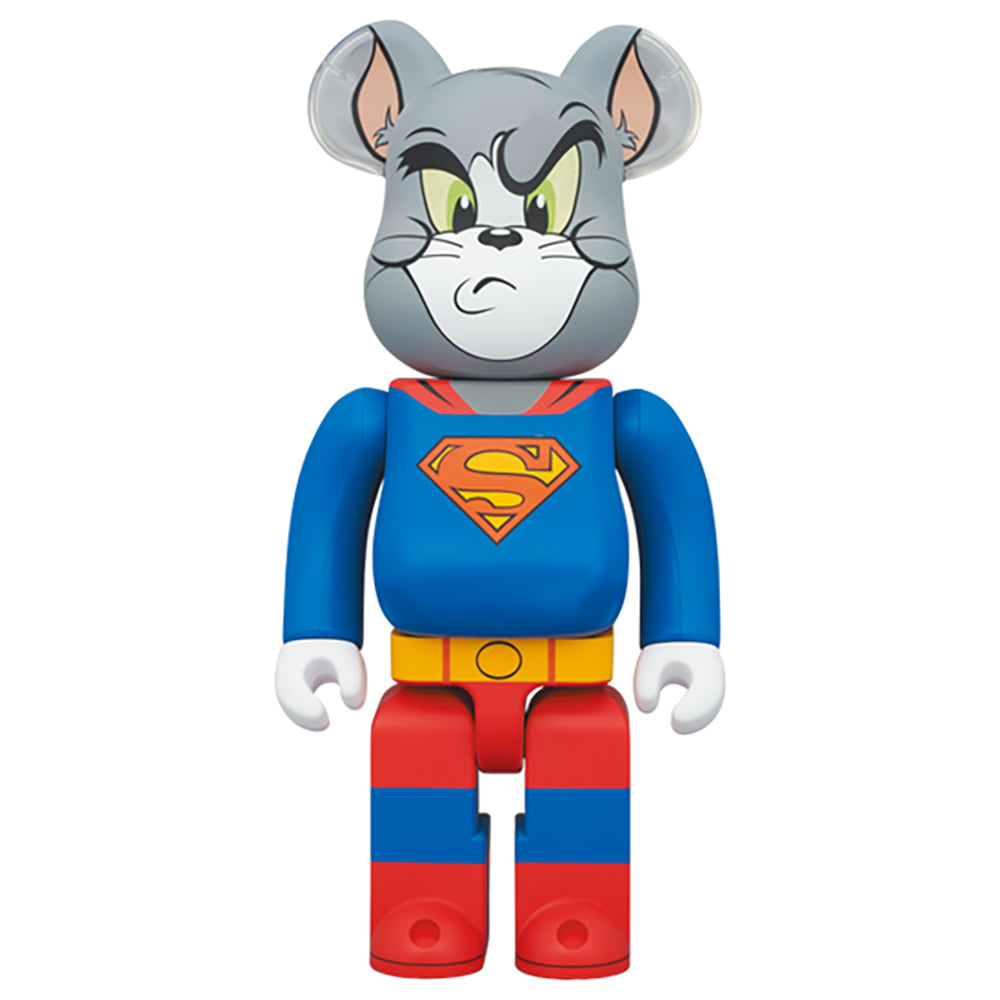BE@RBRICK TOM & JERRY as SUPERMAN 100％ & 400％