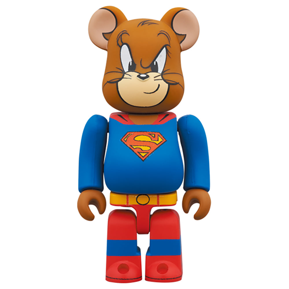 BE@RBRICK TOM & JERRY as SUPERMAN 100％ & 400％