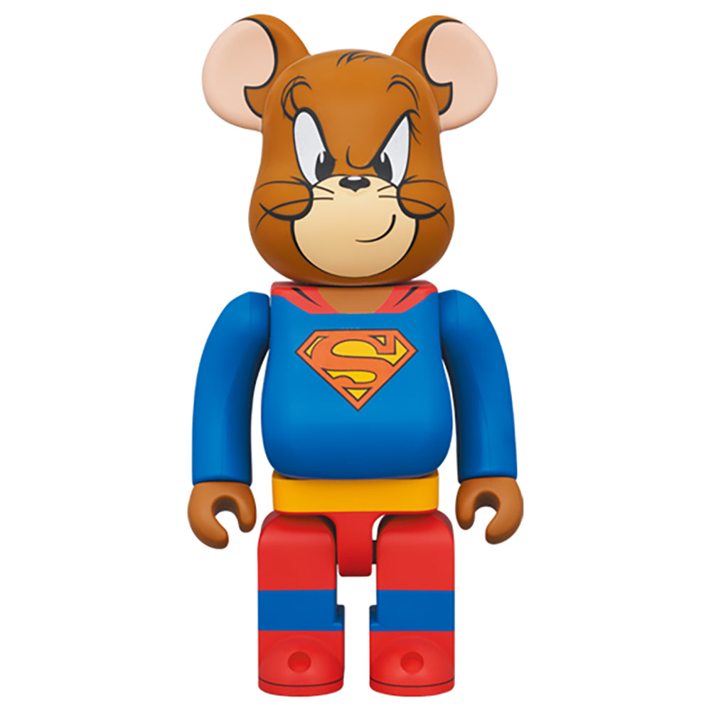 BE@RBRICK TOM & JERRY as SUPERMAN 100％ & 400％