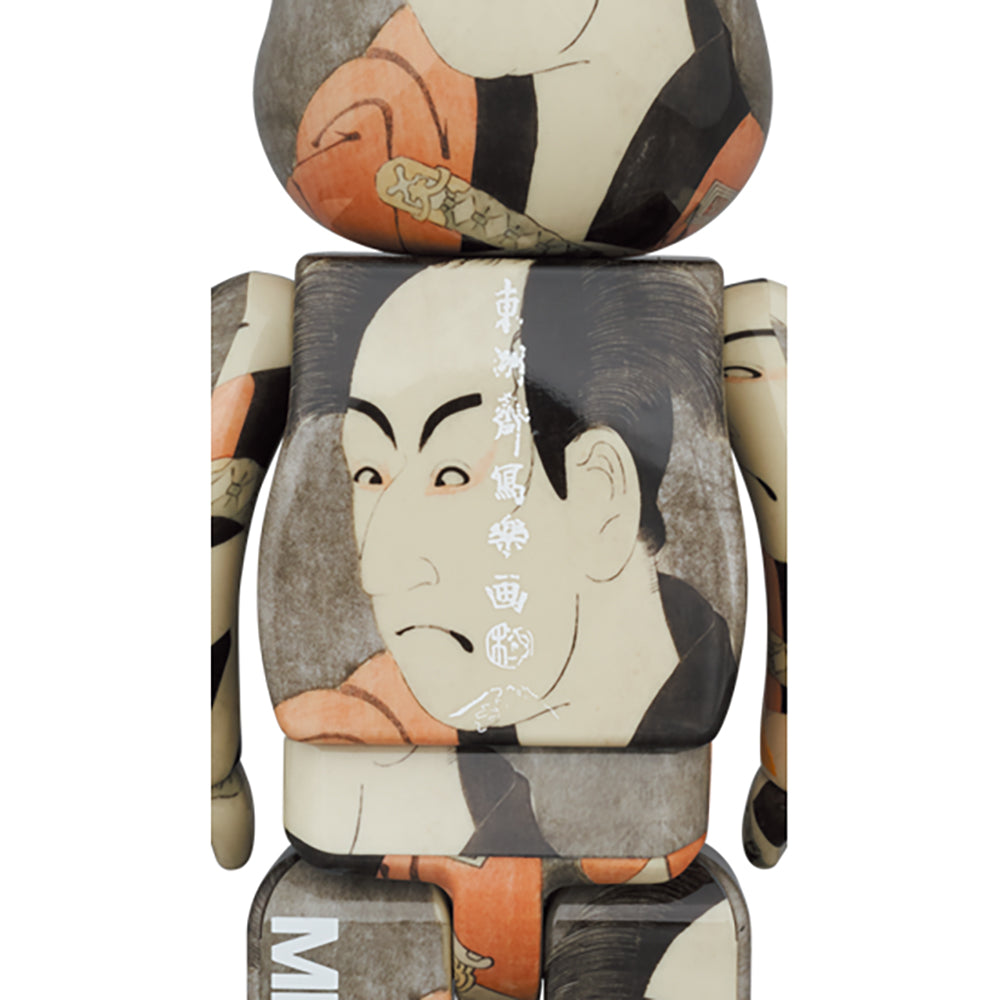 BE@RBRICK BostonMuseum Toshusai Sharaku「市川男女蔵の奴一平」100％&400％