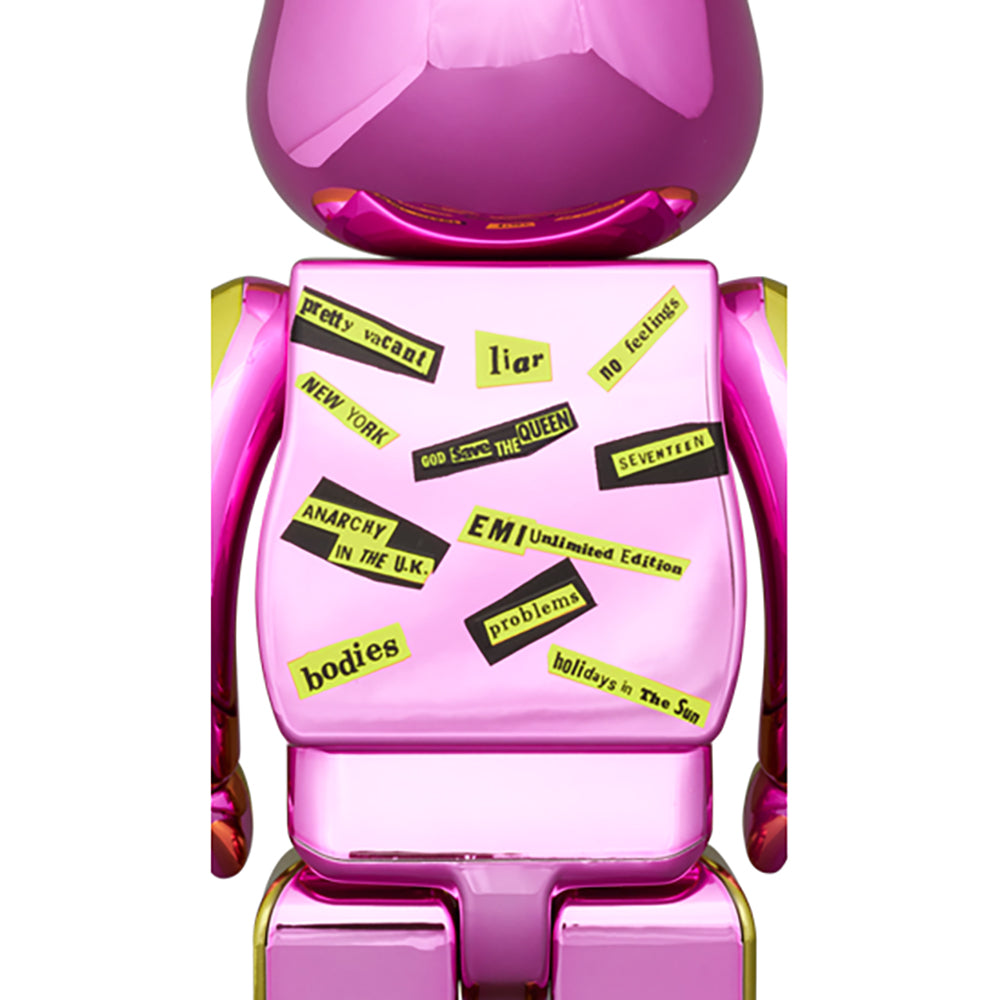 BE@RBRICK SexPistols"NEVER MIND THE BOLLOCKS"CRMver100%&400％