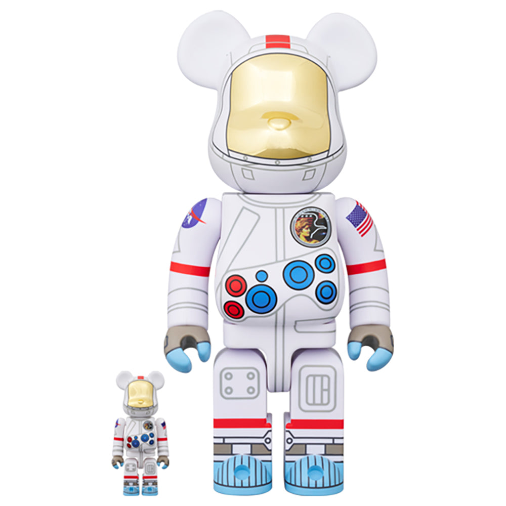 BE@RBRICK APOLLO17 ASTRONAUT 100％ & 400％