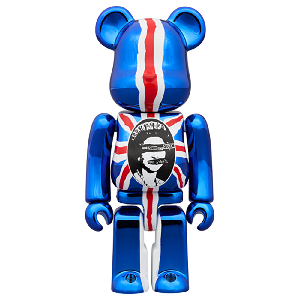 BE@RBRICK SexPistols "God Save The Queen"ChromeVer.100％&400％