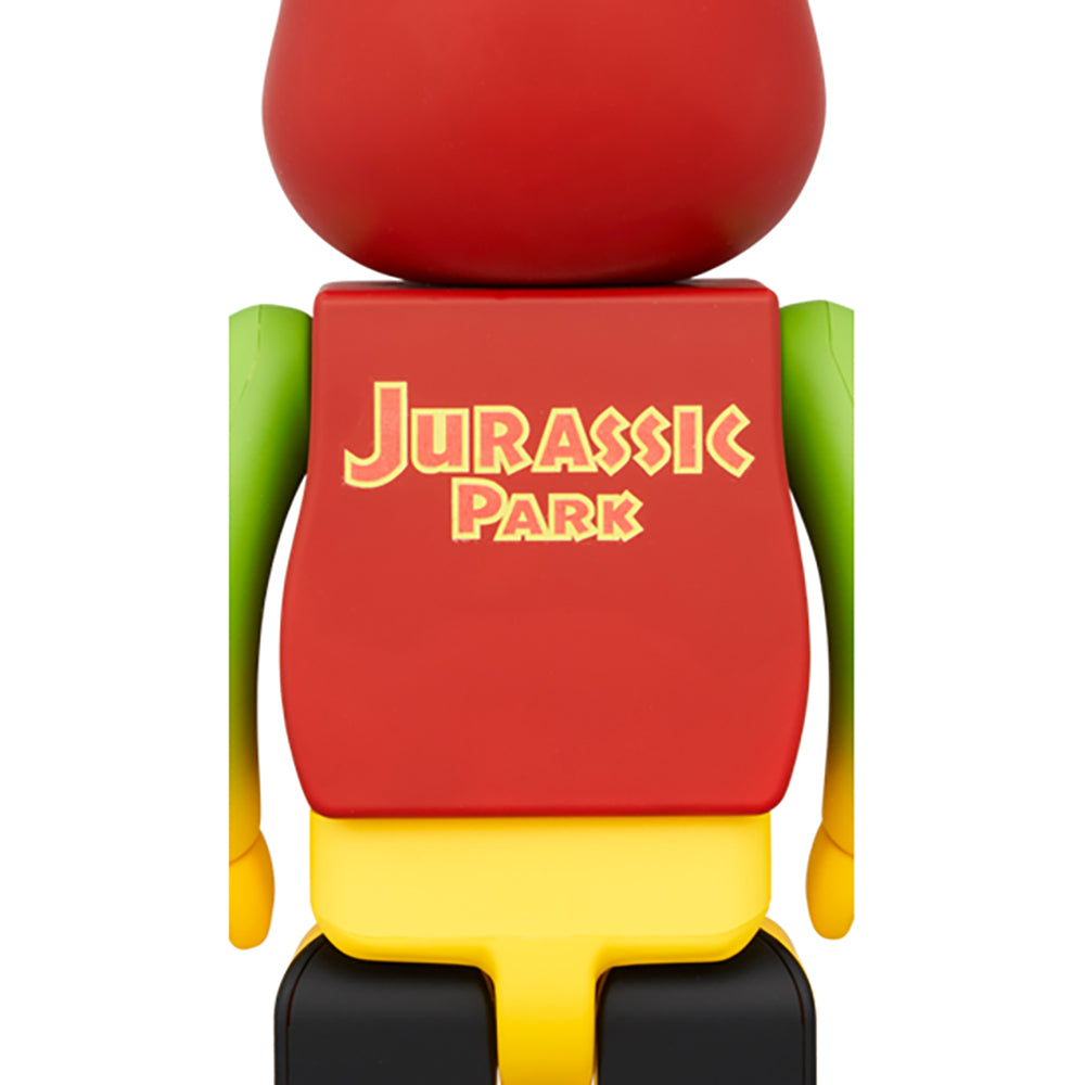BE@RBRICK JURASSIC PARK GREEN & YELLOW Ver. 100％ & 400％