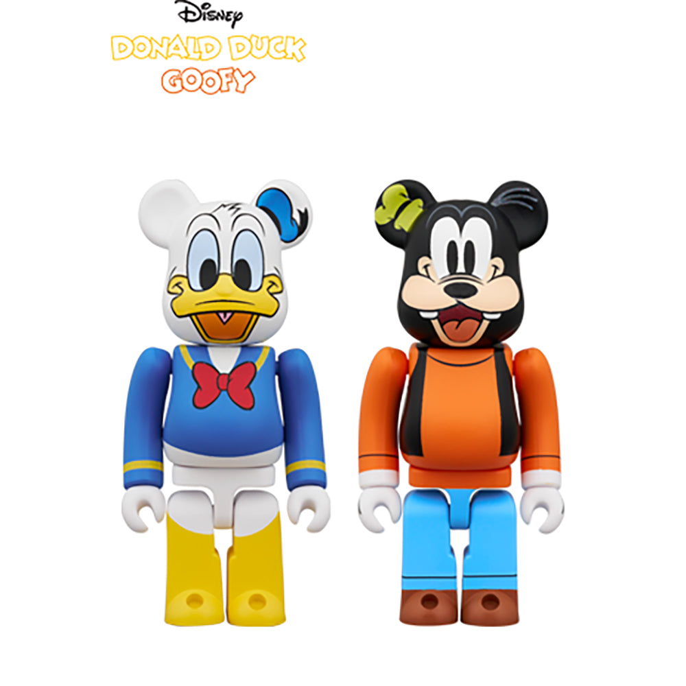 BE@RBRICK DONALD DUCK & GOOFY 2PCS SET