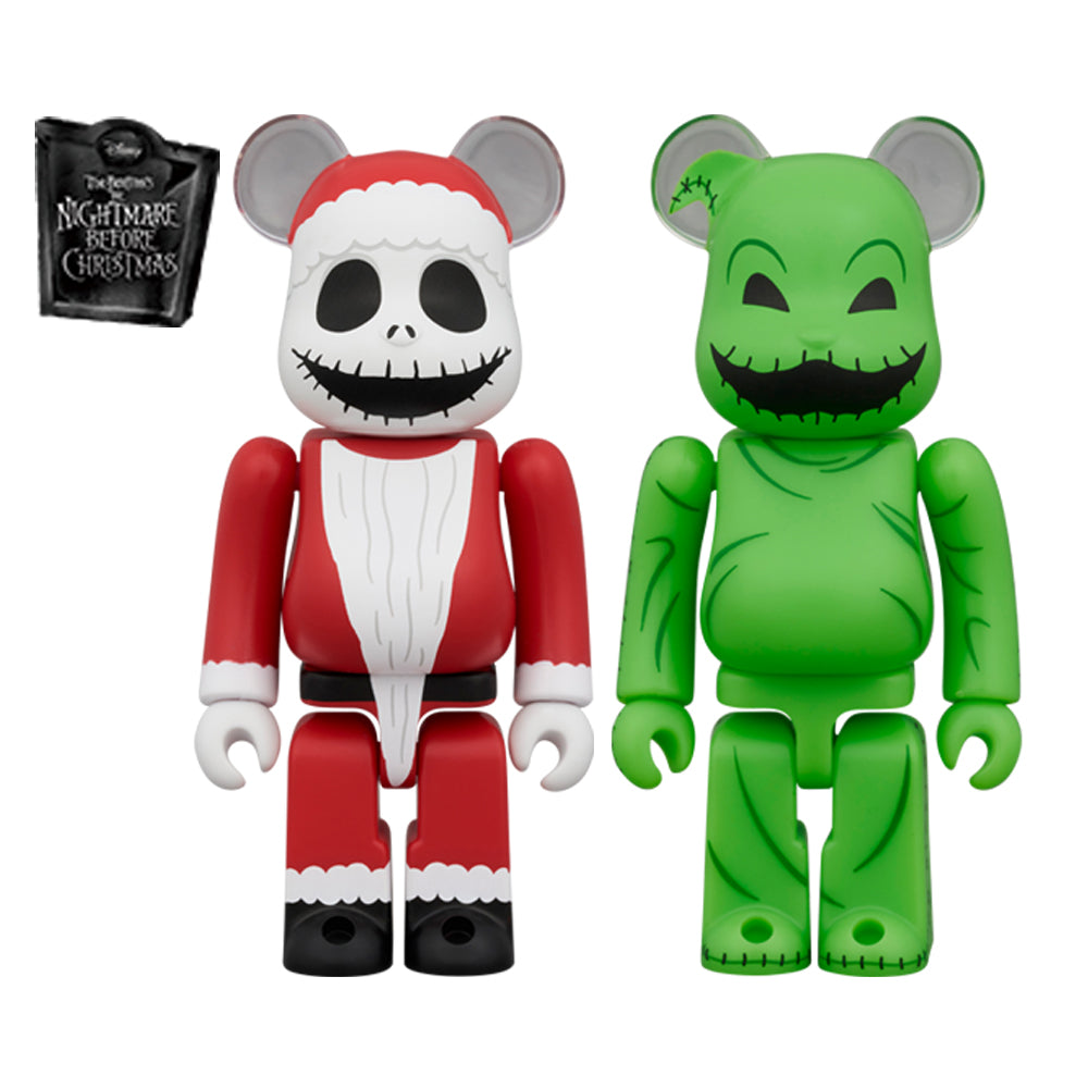 BE@RBRICK SANTA JACK & OOGIE BOOGIE 2PCS SET