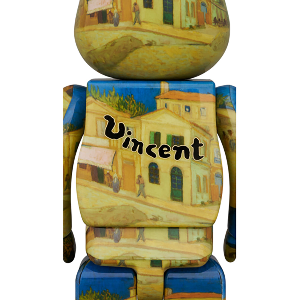 BE@RBRICK gogh Yellow House 100% & 400%