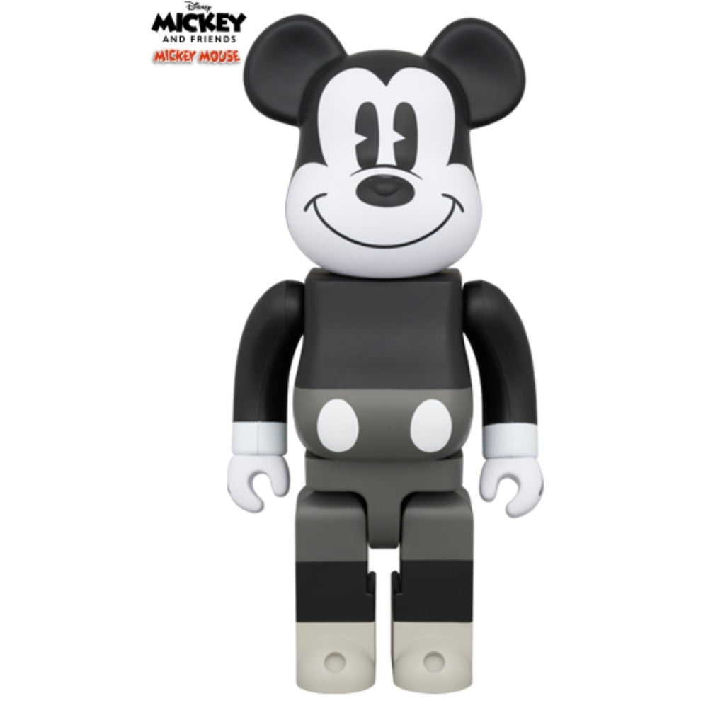 BE@RBRICK MICKEY MOUSE B&W Ver.(MICKEY MOUSE & FRIENDS) 400％