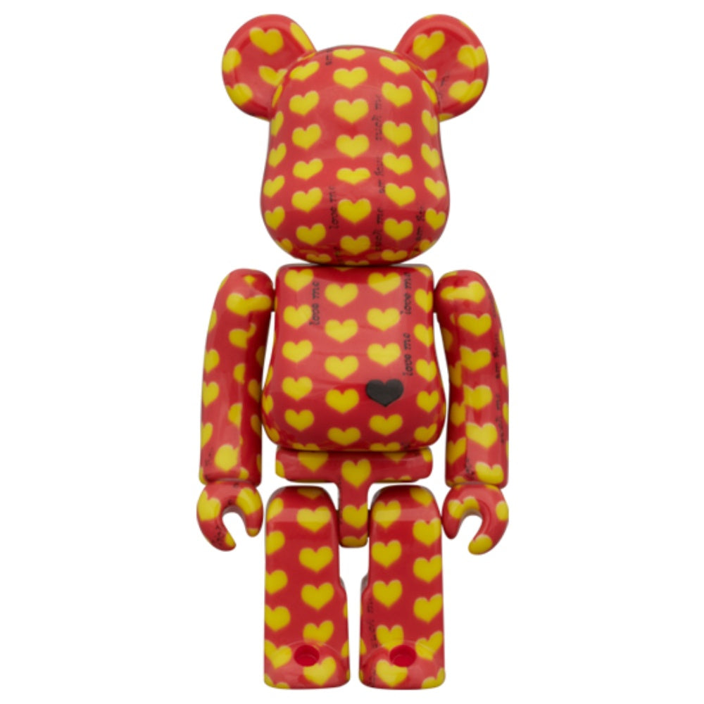 BE@RBRICK Yellow Heart Reverse Ver. 100％ & 400％