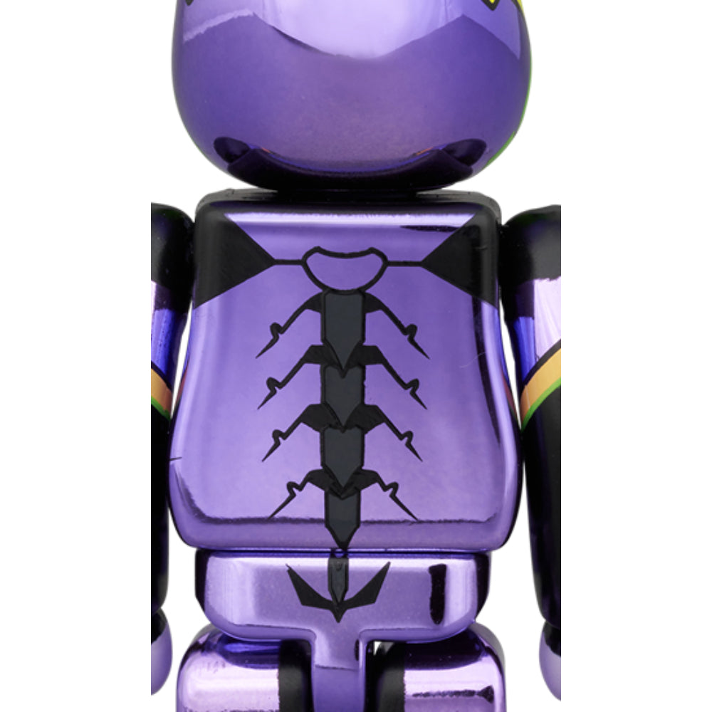 未開封　香港限定！ ELITE TOY CHICK BE@RBRICK 100% BE@RBRICK 100% EVA 初號機& 13號機Metallic Ver. 2PCS Set – T CLUB