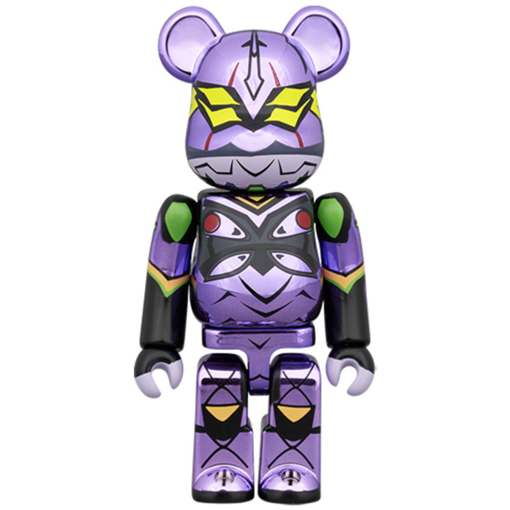 BE@RBRICK 100% EVA 初號機 & 13號機Metallic Ver. 2PCS Set