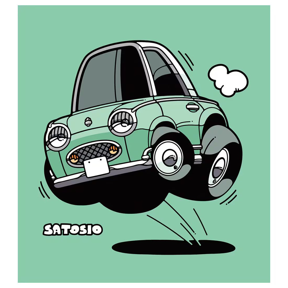 【現貨】QS-11a Nissan Figaro Green White