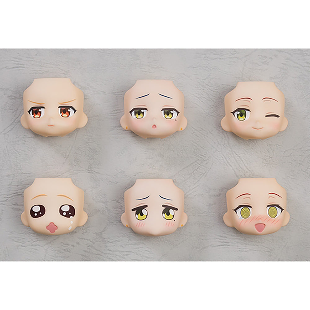 黏土人配件系列 替換用臉部表情 虹夏/涼/郁代 Selection(商品以每6盒(原箱)為單位下單)