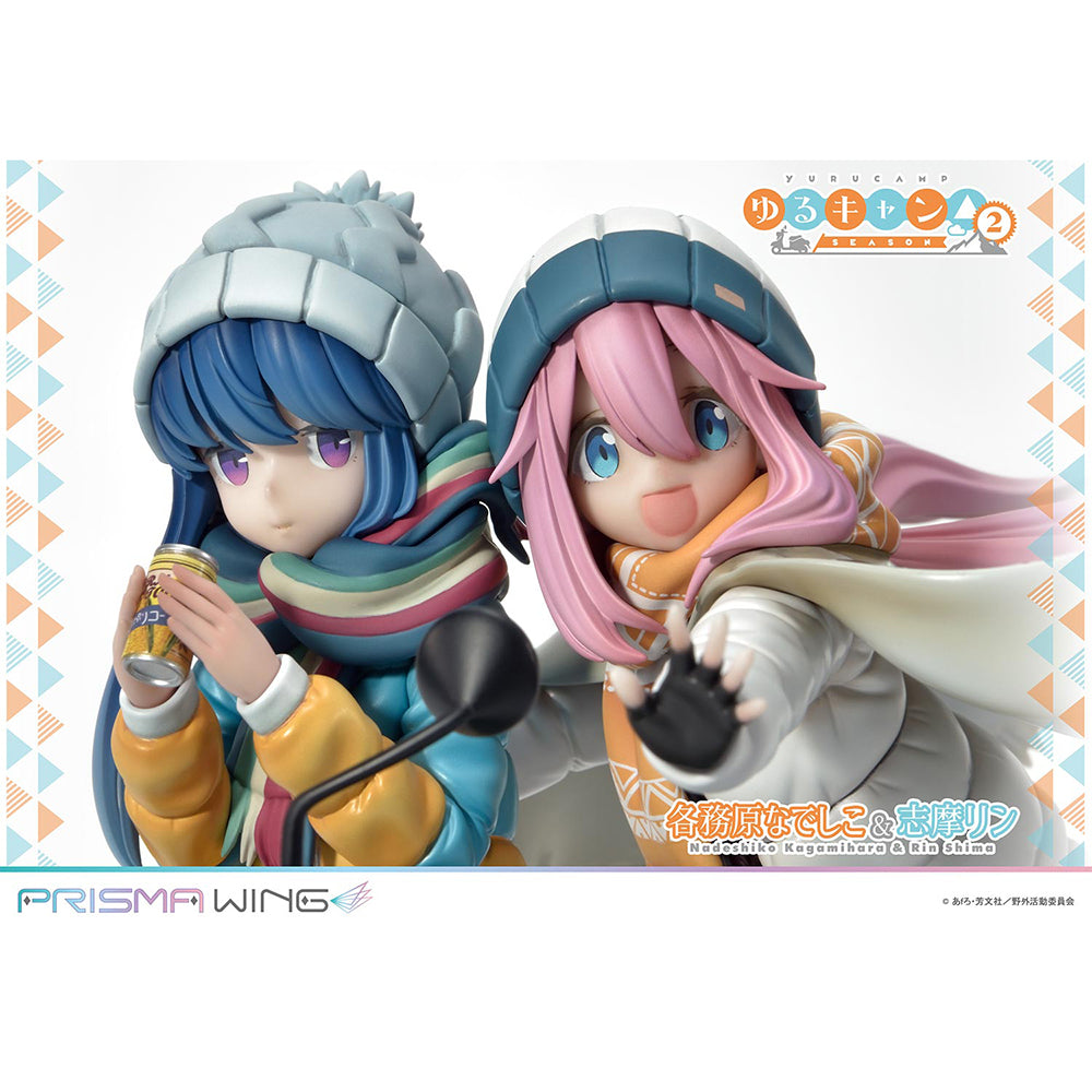 PRISMA WING 搖曳露營△ 各務原撫子 & 志摩凜 (1/7比例模型)