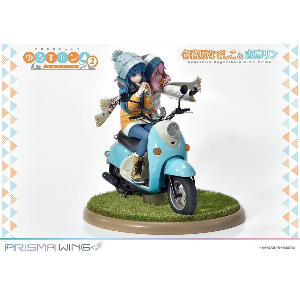 PRISMA WING 搖曳露營△ 各務原撫子 & 志摩凜 (1/7比例模型)