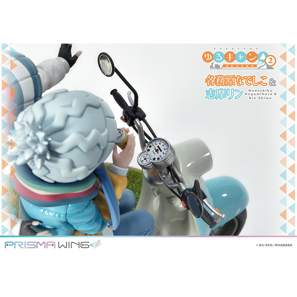 PRISMA WING 搖曳露營△ 各務原撫子 & 志摩凜 (1/7比例模型)